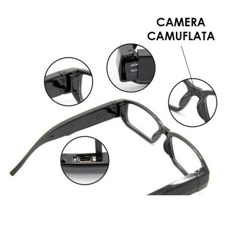 Ochelari cu Camera Spion iUni A1000 FullHD 1080P